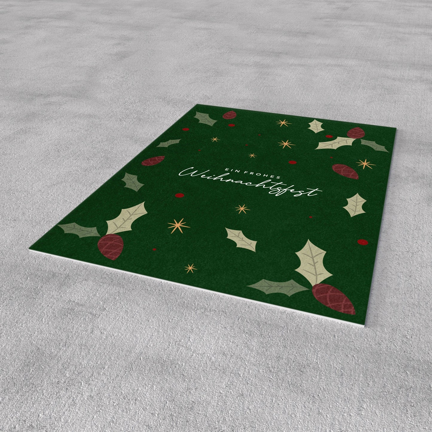 Postkarte - Weihnachten - Kleine Zapfen - Nr. 64