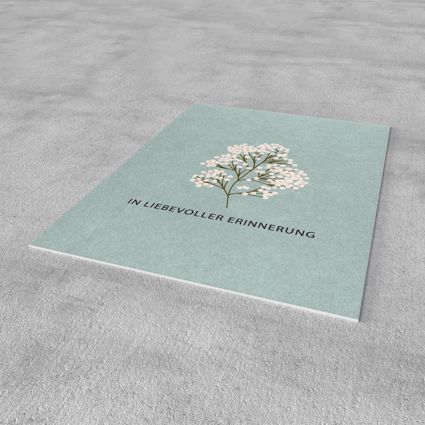 Postkarte Trauer - In liebevoller Erinnerung - Nr. 118