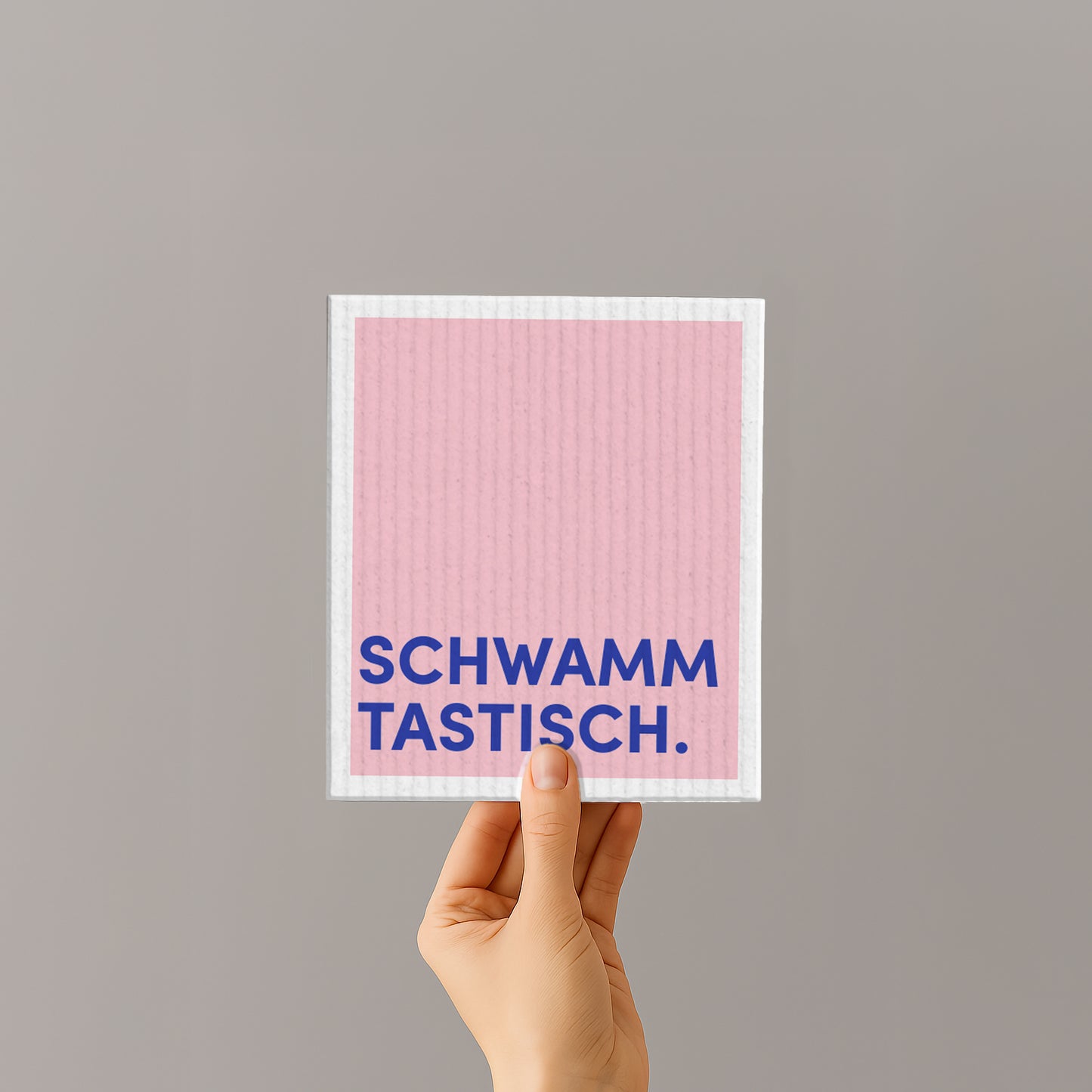 Schwammtuch - Naturschwammtuch - Spruch - Schwammtastisch - Nr. 3