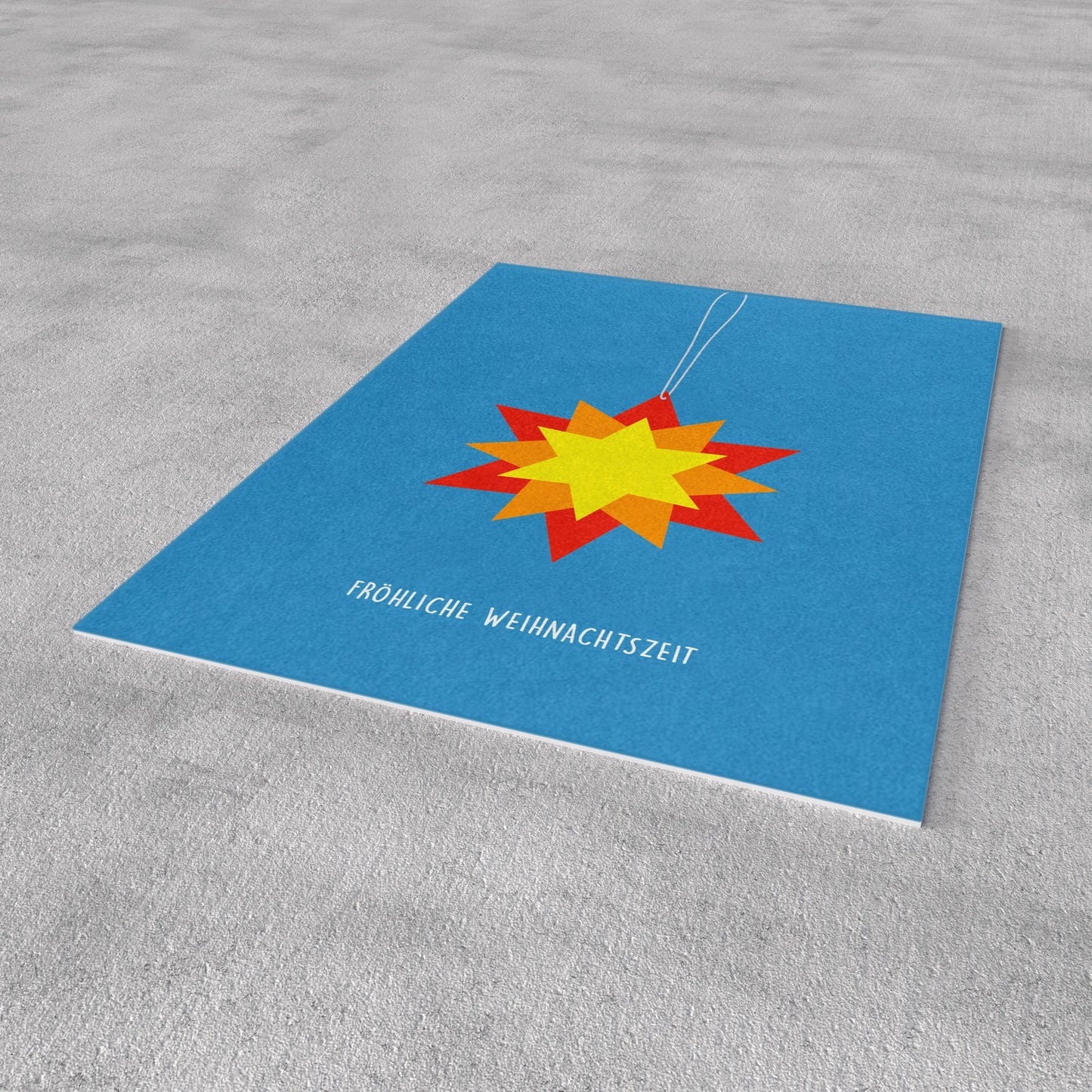 Postkarte Weihnachten - Sterne - Nr. 219