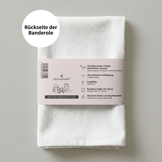 Geschirrtuch Bio-Baumwolle - Scampis - Nr. 2