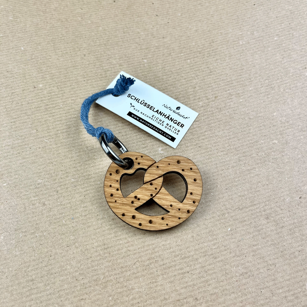 Schlüsselanhänger - Brezel – Nr. 8