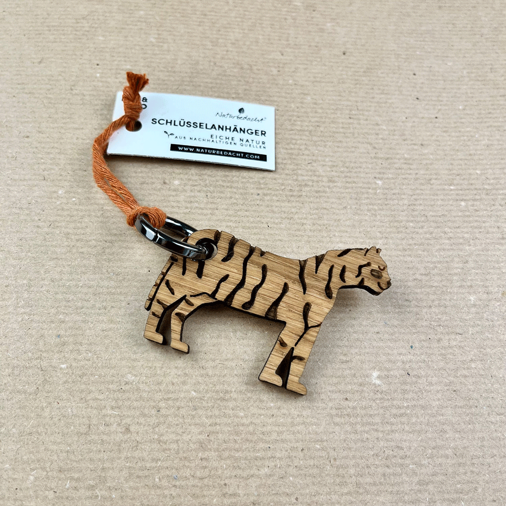 Schlüsselanhänger - Tiger – Nr. 7