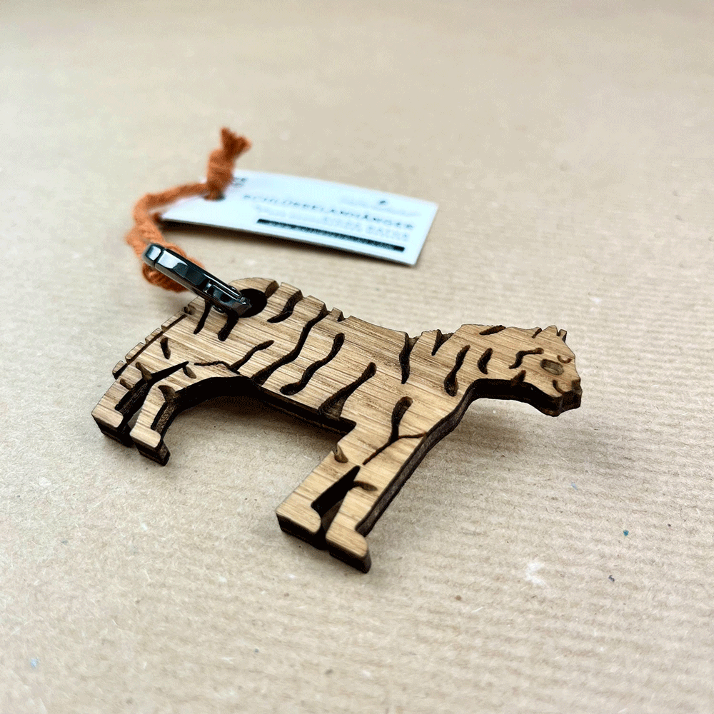 Schlüsselanhänger - Tiger – Nr. 7