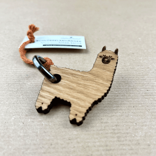 Schlüsselanhänger - Alpaka – Nr. 12 - Naturbedacht kaufen