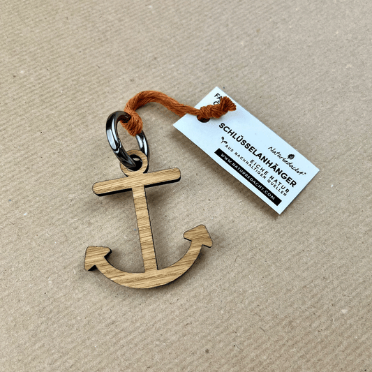 Schlüsselanhänger - Anker – Nr. 3 - Naturbedacht kaufen