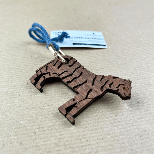 Schlüsselanhänger - Tiger – Nr. 7 - Naturbedacht kaufen