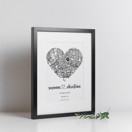 Hochzeitsgeschenk personalisiert - Naturbedacht kaufen