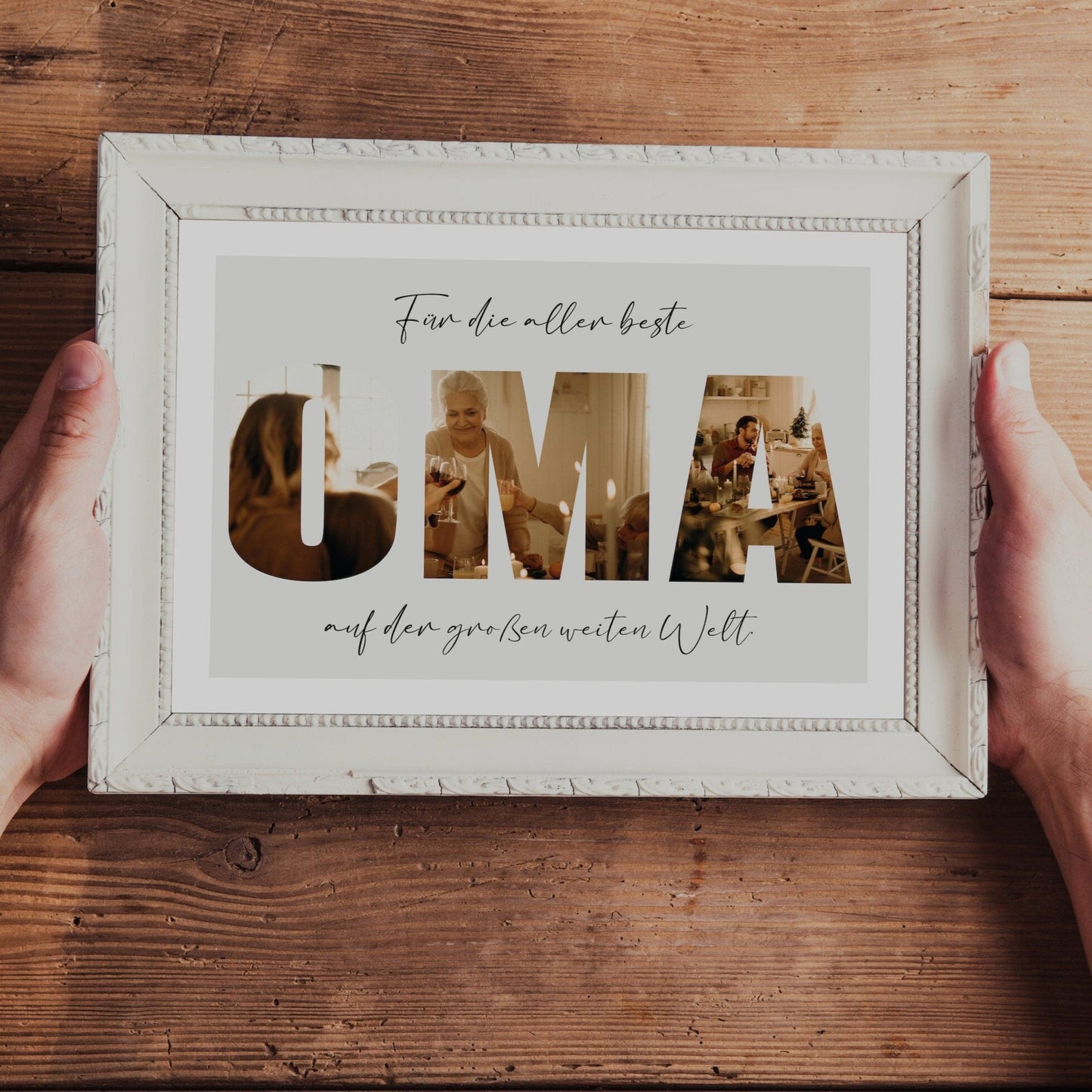 Personalisierte Foto-Collage - OMA