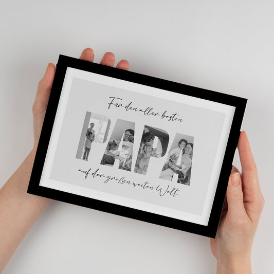 Personalisierte Foto - Collage - PAPA - Naturbedacht kaufen