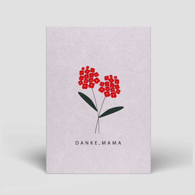 Nachhaltige Muttertagskarten