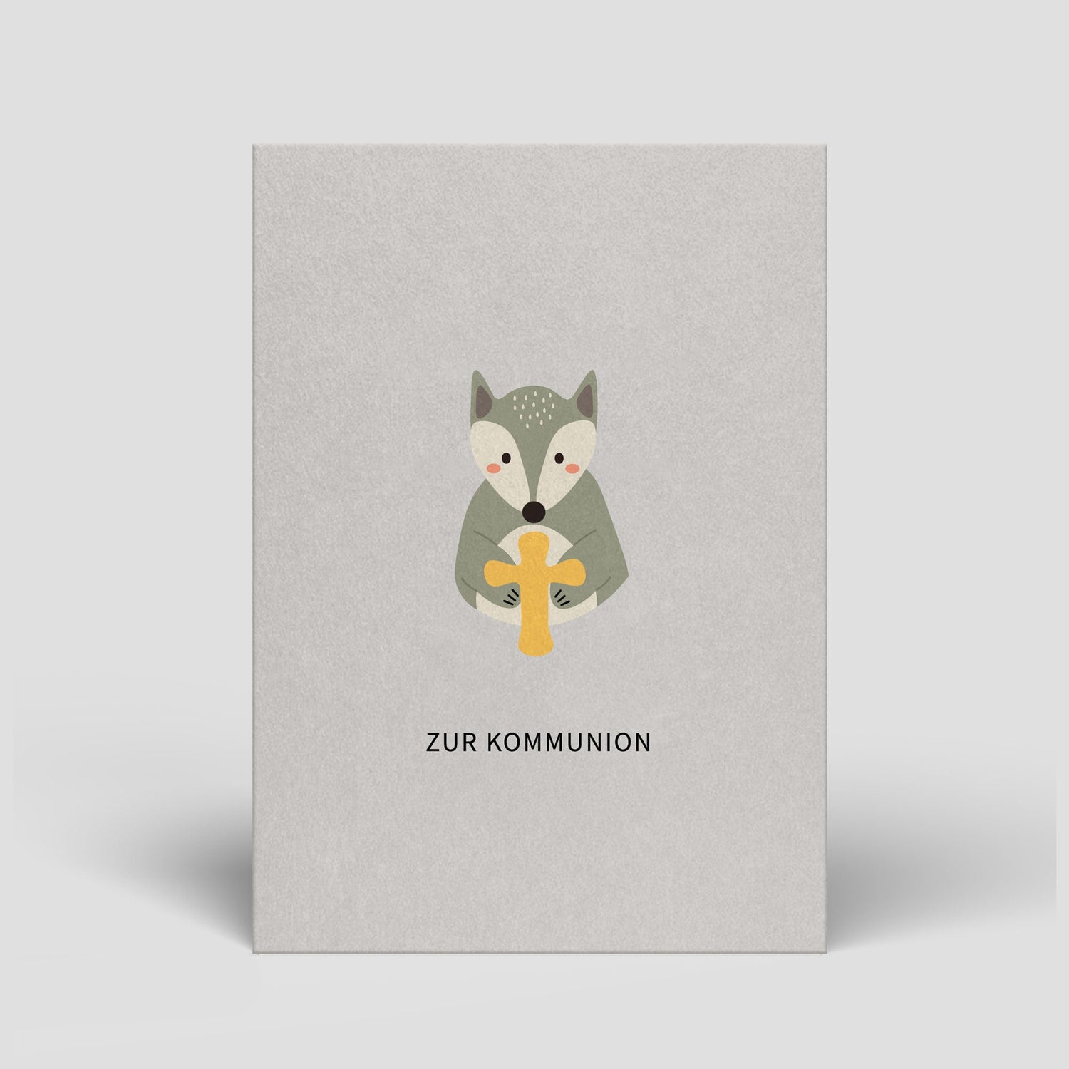 Nachhaltige Kommunion Karten und Konfirmation Karten