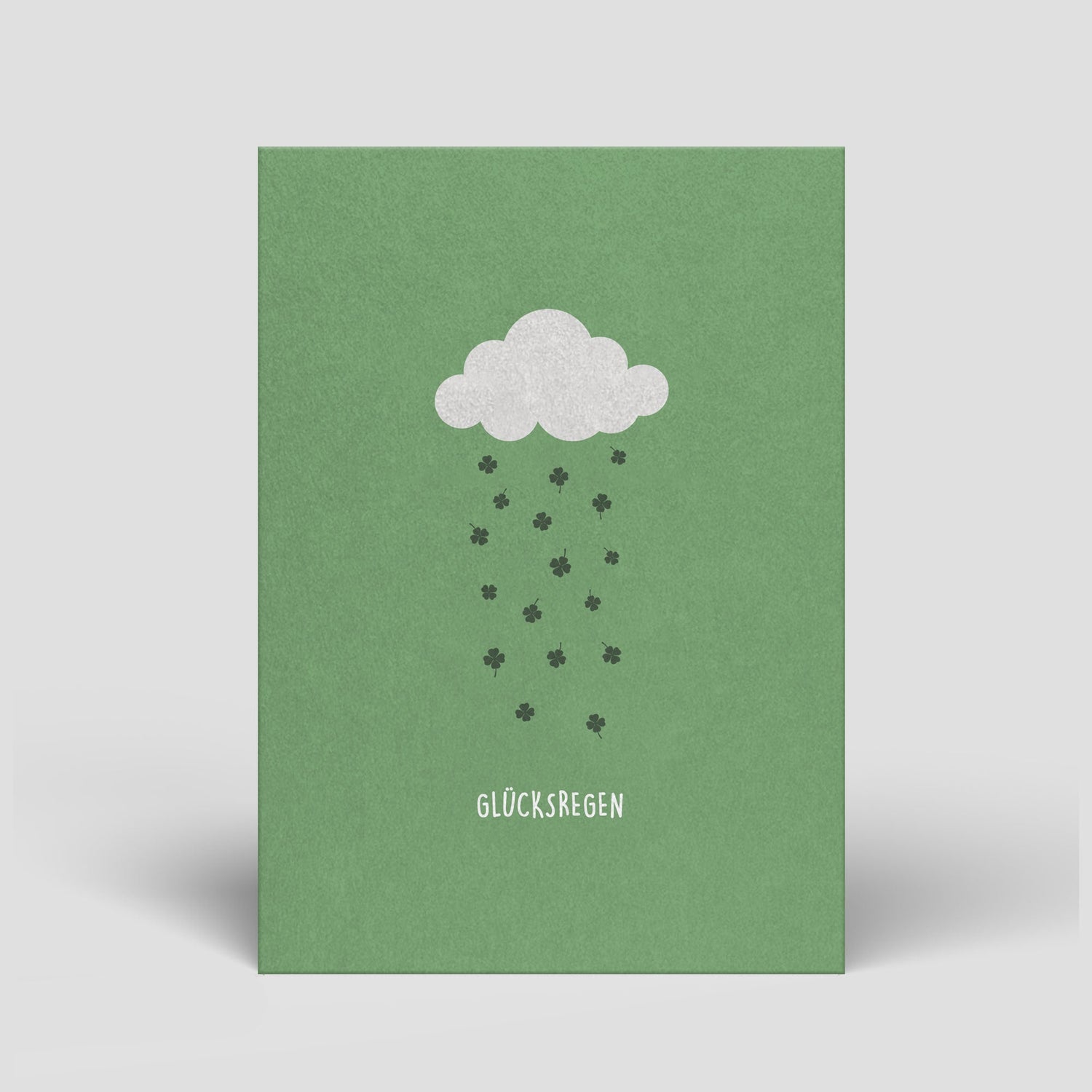 Nachhaltige Viel Glück Karten