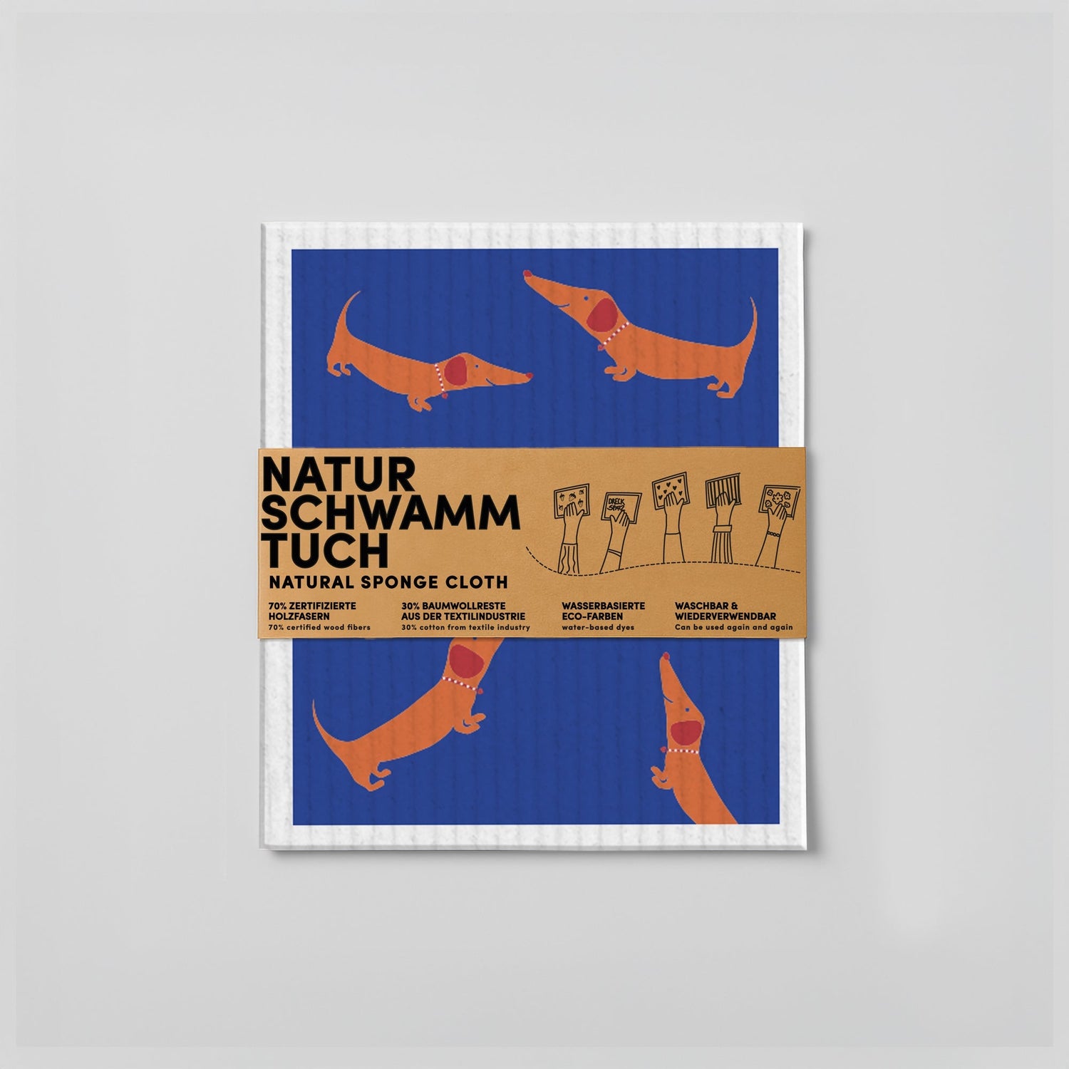Nachhaltige Schwammtücher - Naturbedacht