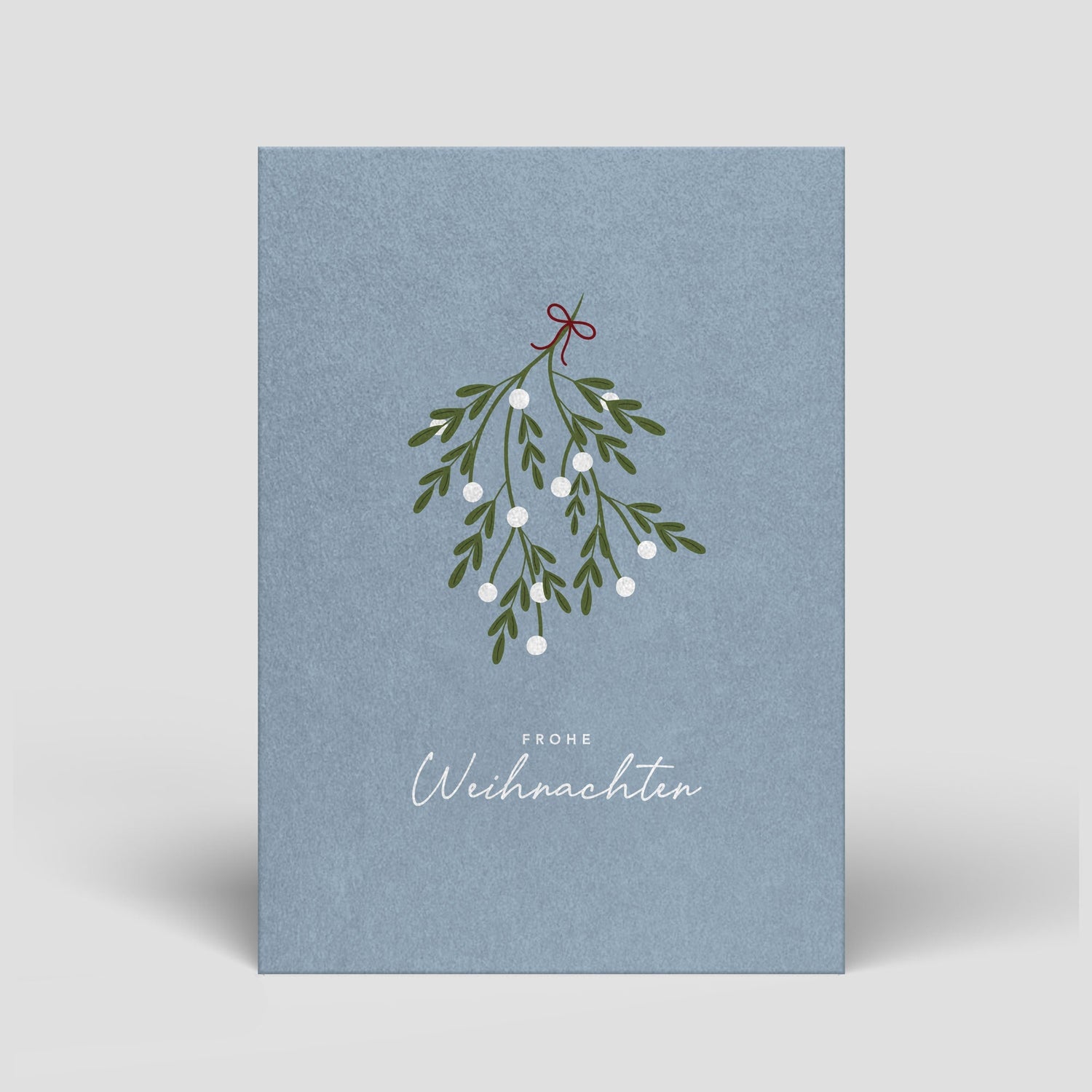 Nachhaltige Weihnachtskarten - Naturbedacht