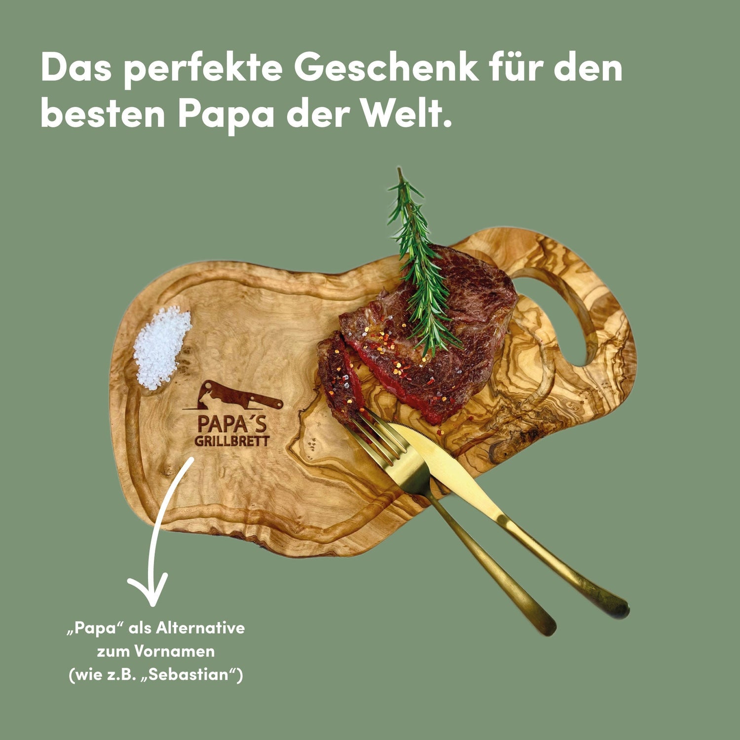 Personalisierte Schneidebretter als Grill-Geschenk - Naturbedacht