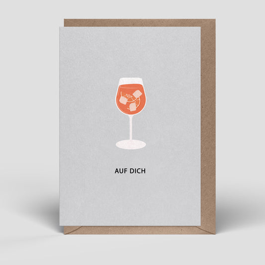 Klappkarte - Geburtstag - Drink - Nr. 258