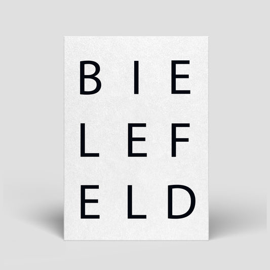 Postkarte Einzug/Umzug/Deko - "Bielefeld"