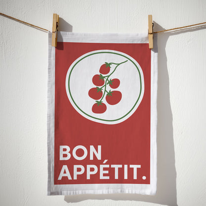 Geschirrtuch Bio-Baumwolle - Bon Appetit - Nr. 6