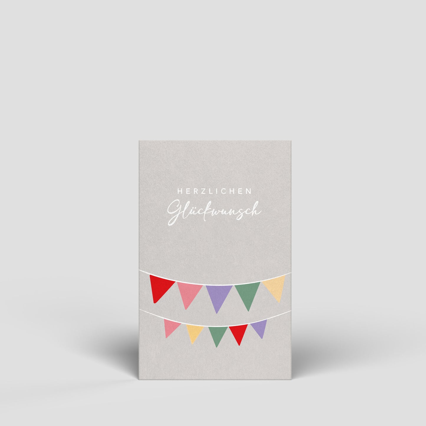 Midikarte - Girlande Glückwunsch - Nr. 139