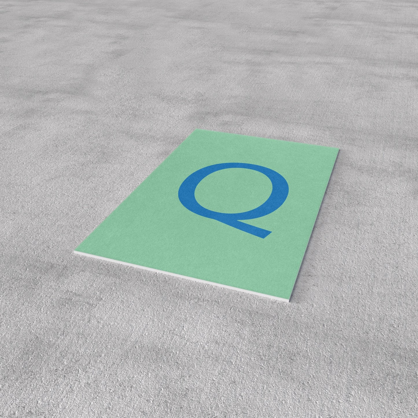 Midikarte - Buchstabe Q - Nr. 178