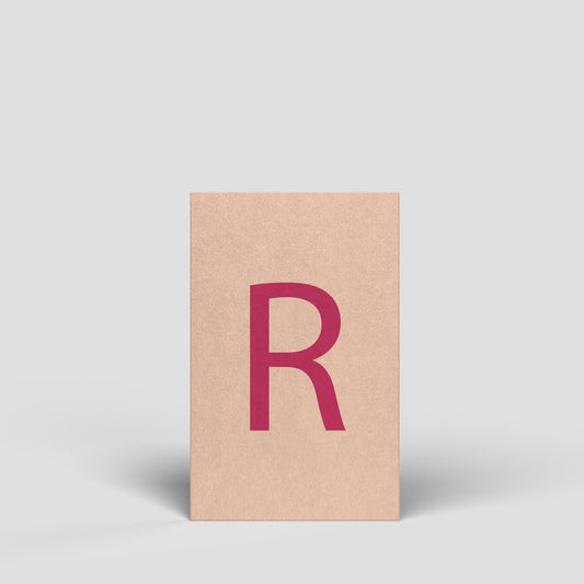 Midikarte - Buchstabe R - Nr. 179