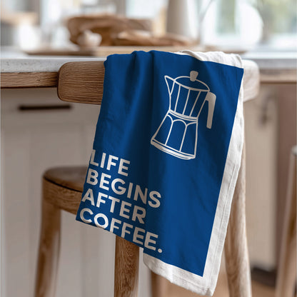 Geschirrtuch Bio-Baumwolle - Coffee First - Nr. 4