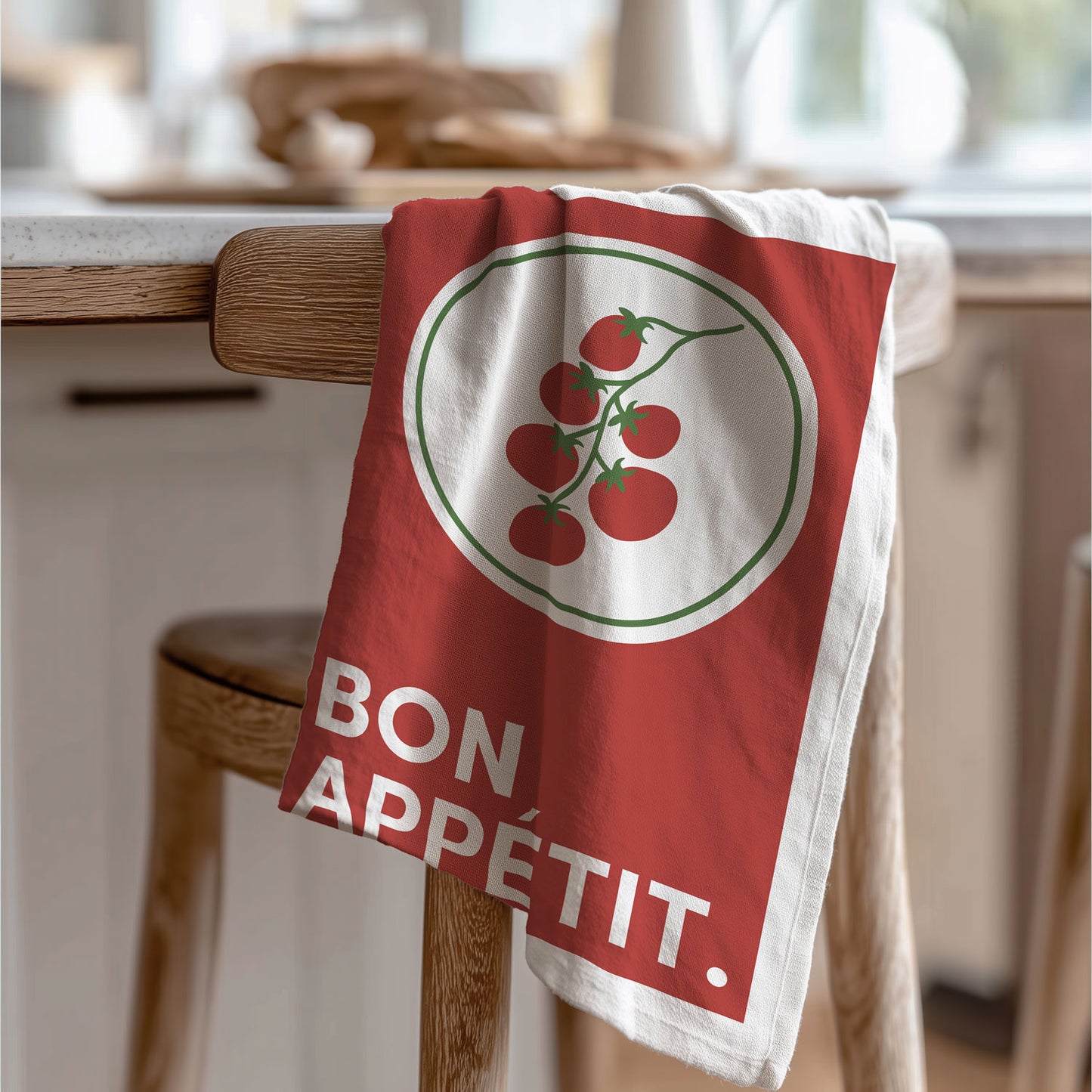 Geschirrtuch Bio-Baumwolle - Bon Appetit - Nr. 6