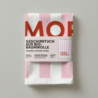 Geschirrtuch Bio-Baumwolle - More Amore - Nr. 8