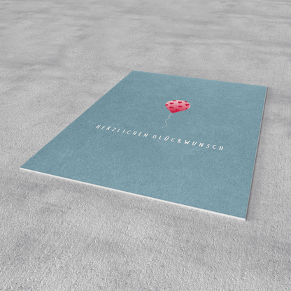 Geburtstagskarte inkl. Recycling - Umschlag - Nr. 28 - Naturbedacht kaufen