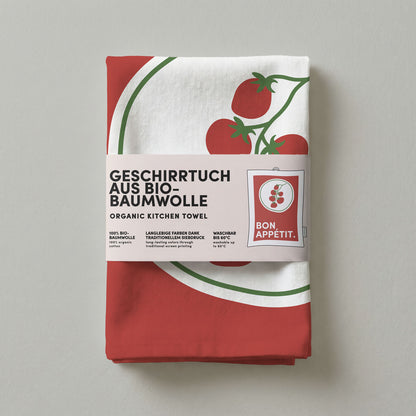 Geschirrtuch Bio-Baumwolle - Bon Appetit - Nr. 6