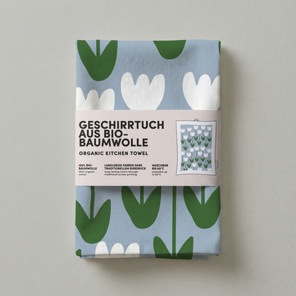 Geschirrtuch Bio-Baumwolle - Tulpen - Nr. 11