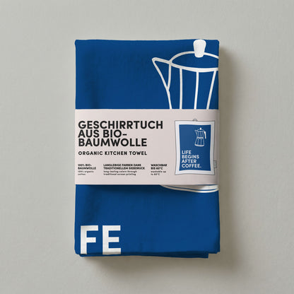 Geschirrtuch Bio-Baumwolle - Coffee First - Nr. 4