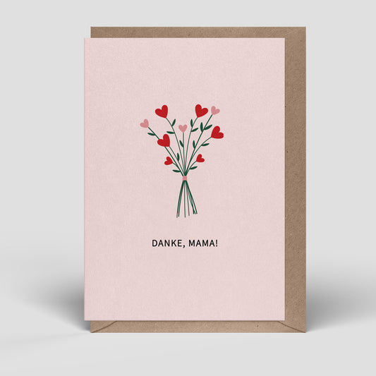 Klappkarte - Danke Mama - Nr. 282 - Naturbedacht kaufen