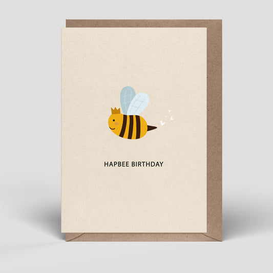 Klappkarte - Geburtstag - Biene - Nr. 256 - Naturbedacht kaufen