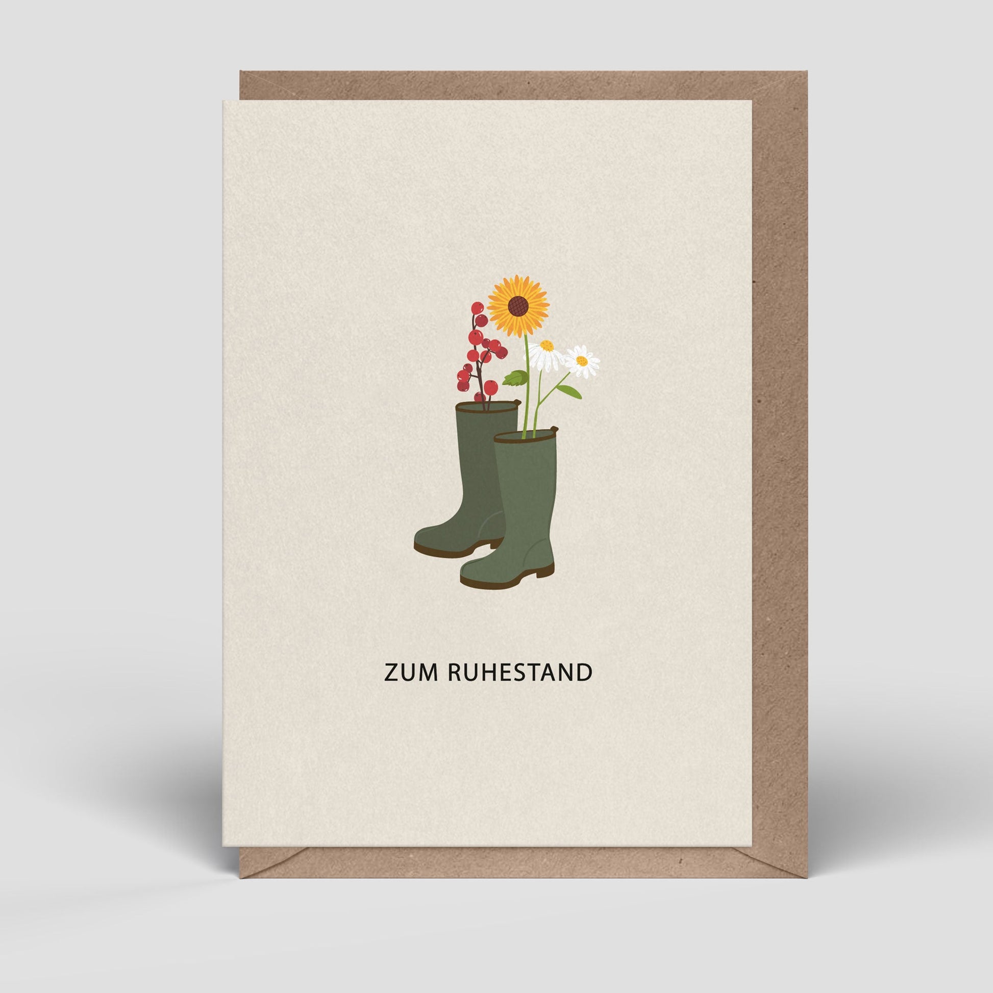 Klappkarte - Ruhestand - Nr. 270 - Naturbedacht kaufen