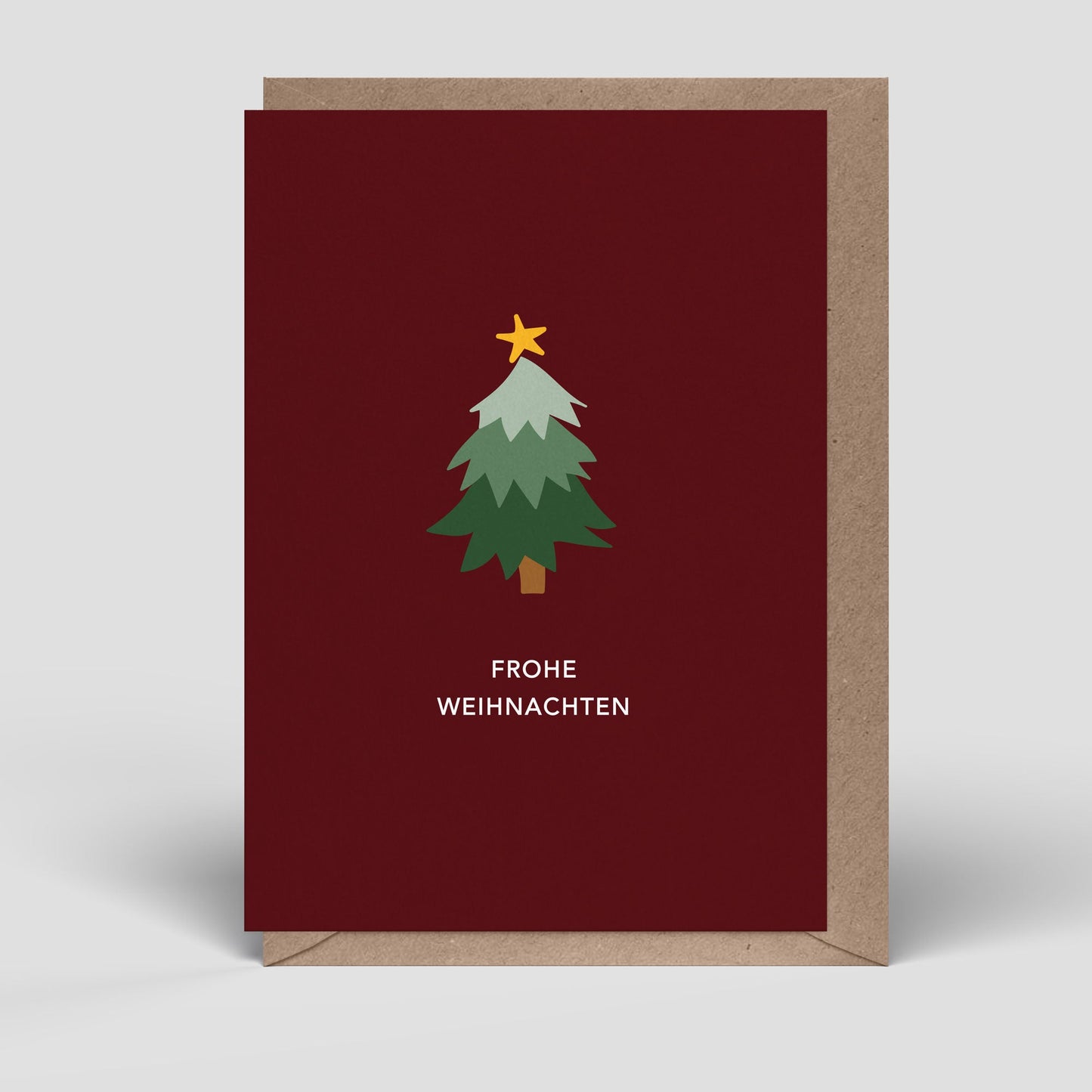 Klappkarte - Weihnachtsbaum - Nr. 297 - Naturbedacht kaufen