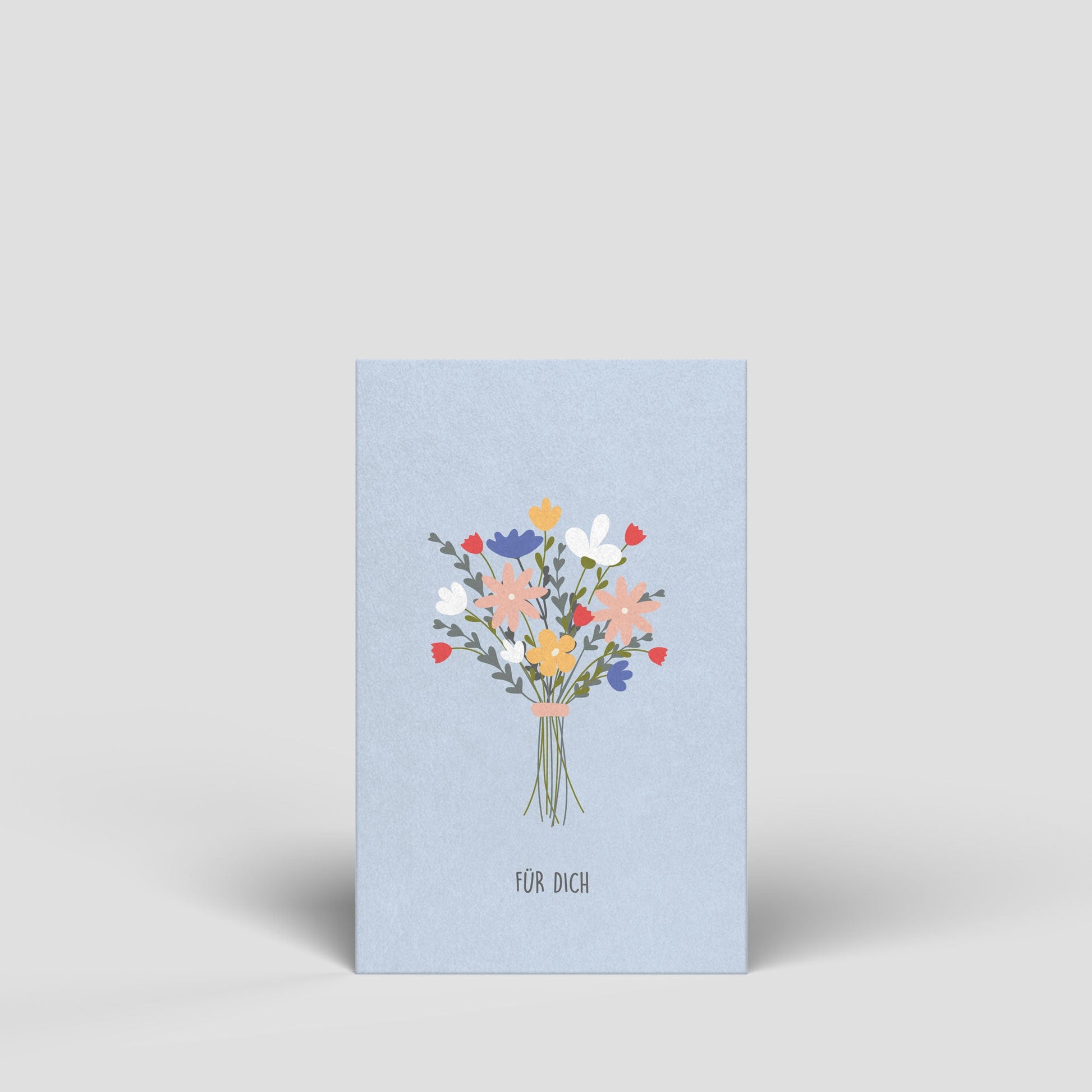 Midikarte - Blumenstrauß - Nr. 133 - Naturbedacht kaufen