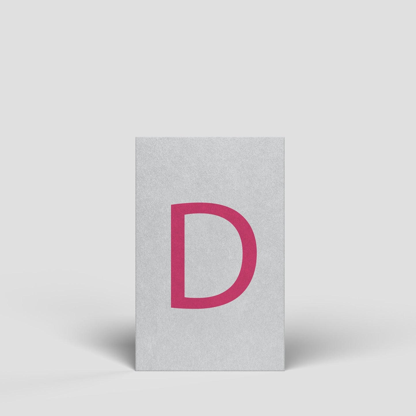 Midikarte - Buchstabe D - Nr. 165 - Naturbedacht kaufen