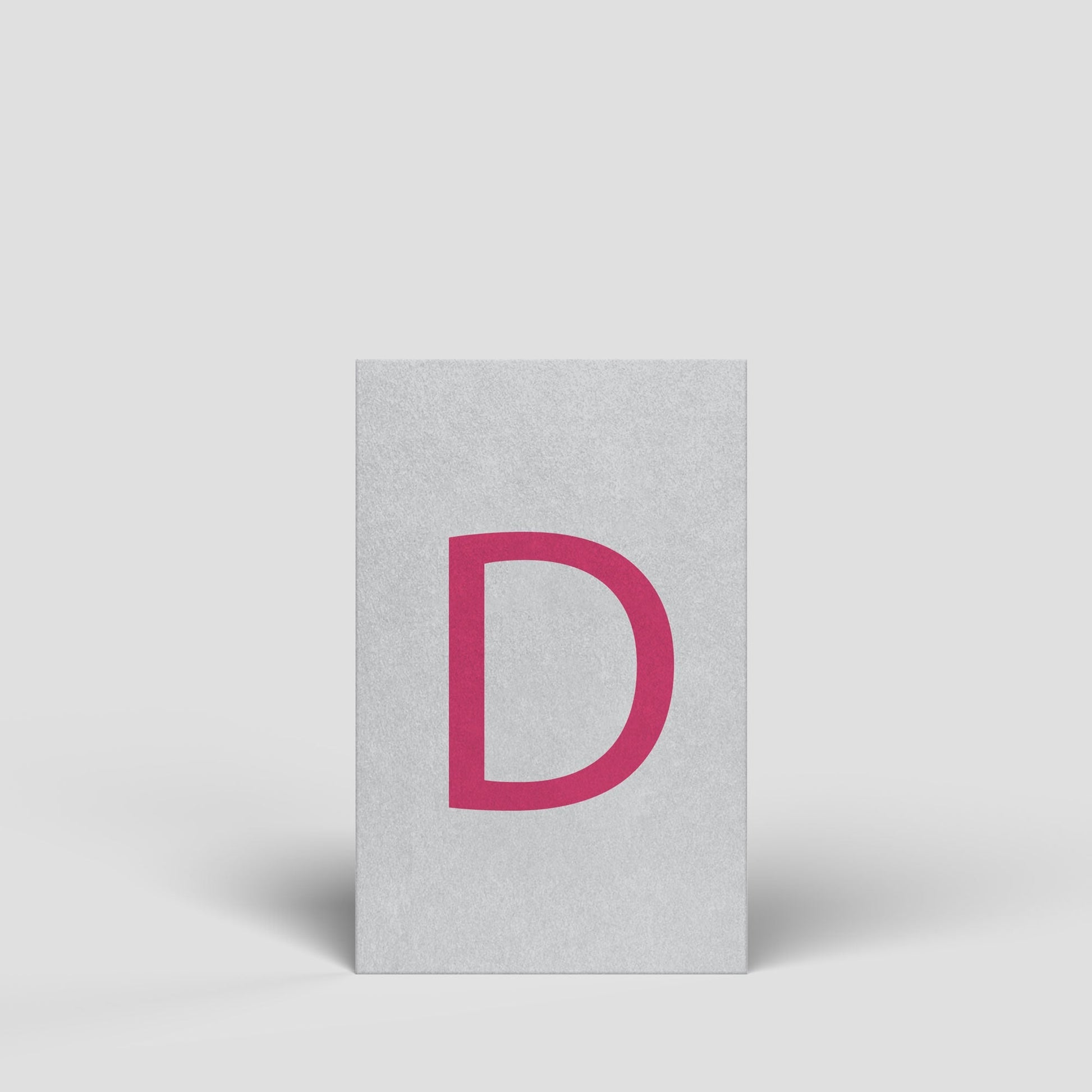Midikarte - Buchstabe D - Nr. 165 - Naturbedacht kaufen