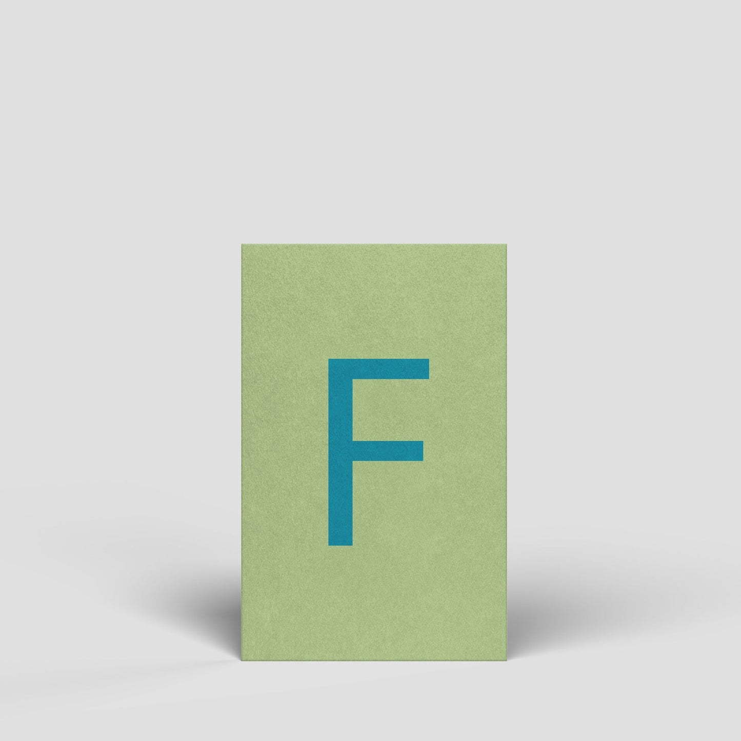 Midikarte - Buchstabe F - Nr. 167 - Naturbedacht kaufen