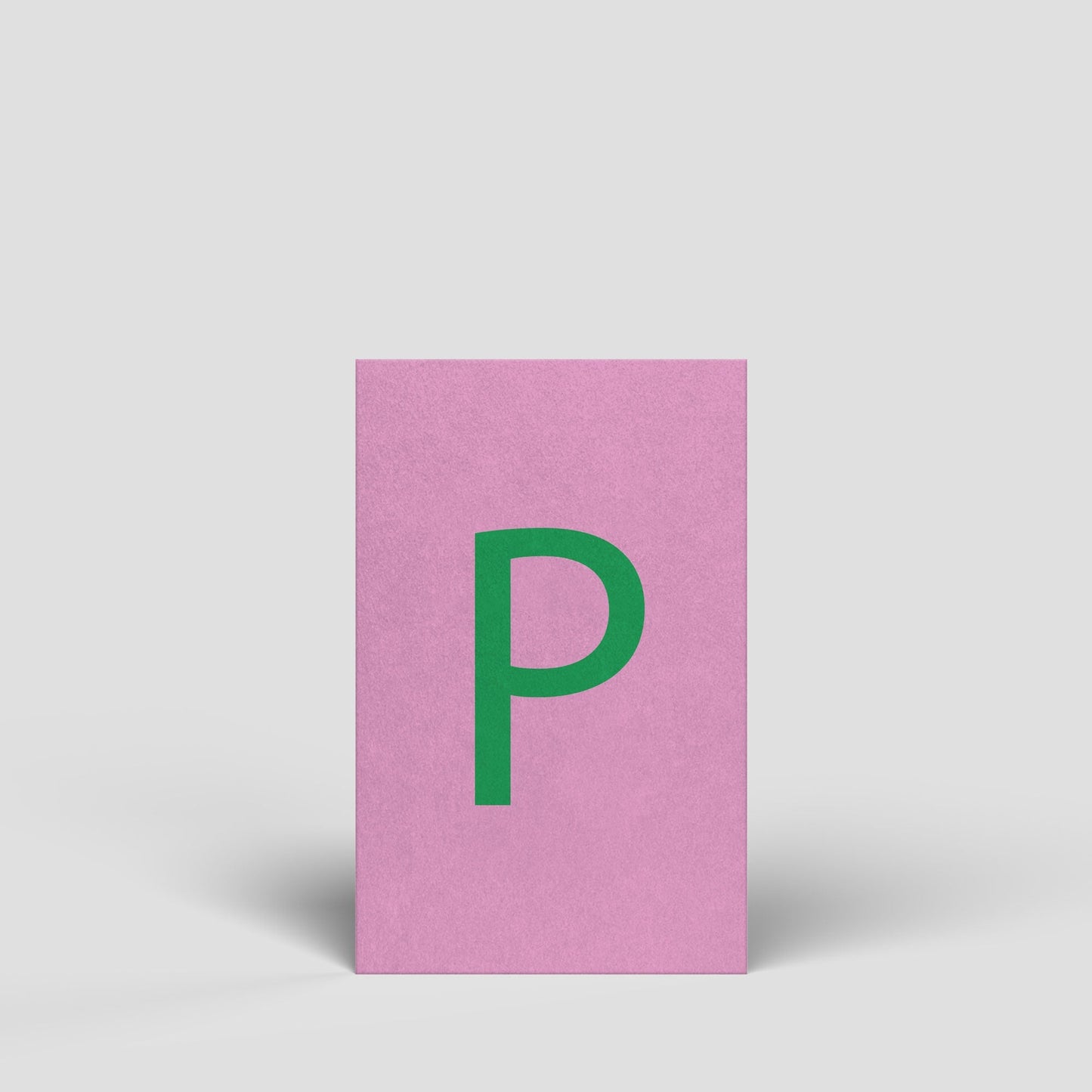 Midikarte - Buchstabe P - Nr. 177 - Naturbedacht kaufen