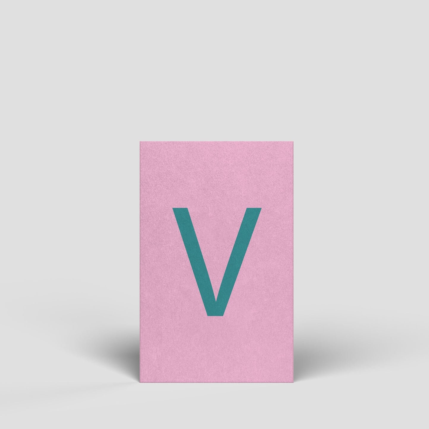 Midikarte - Buchstabe V - Nr. 183 - Naturbedacht kaufen