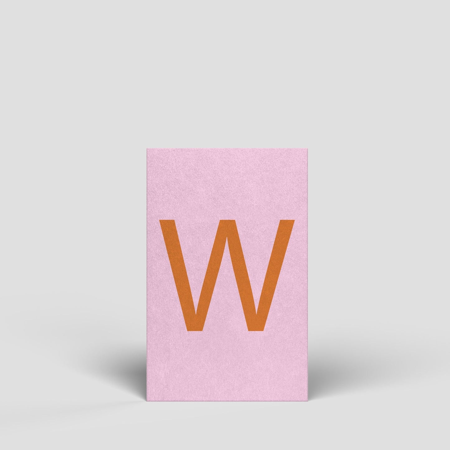 Midikarte - Buchstabe W - Nr. 184 - Naturbedacht kaufen