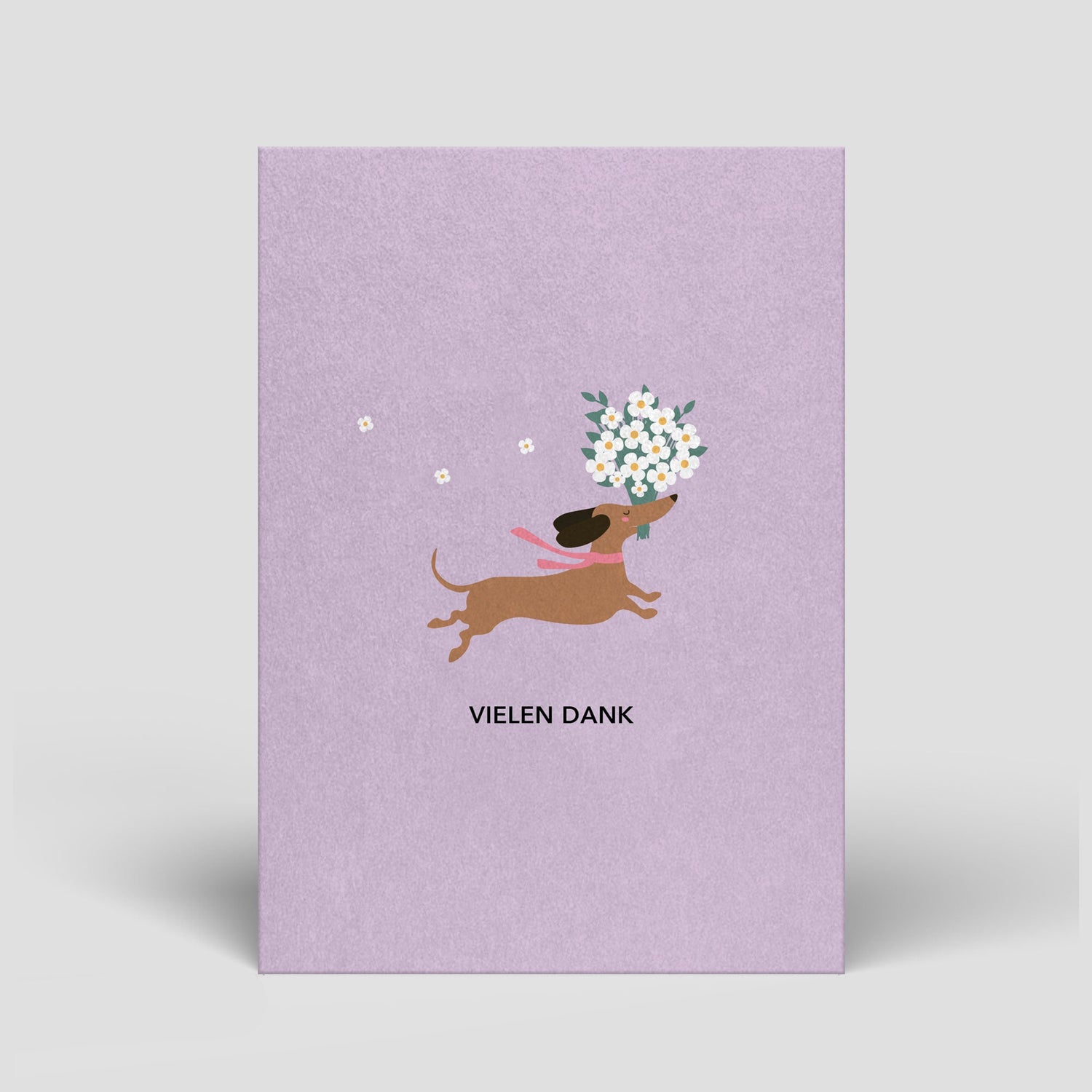 Postkarte - Dackel sagt Danke - Nr. 303 - Naturbedacht kaufen