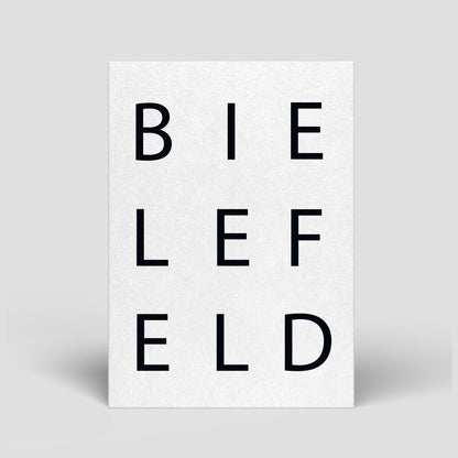 Postkarte Einzug/Umzug/Deko - "Bielefeld" - Naturbedacht kaufen