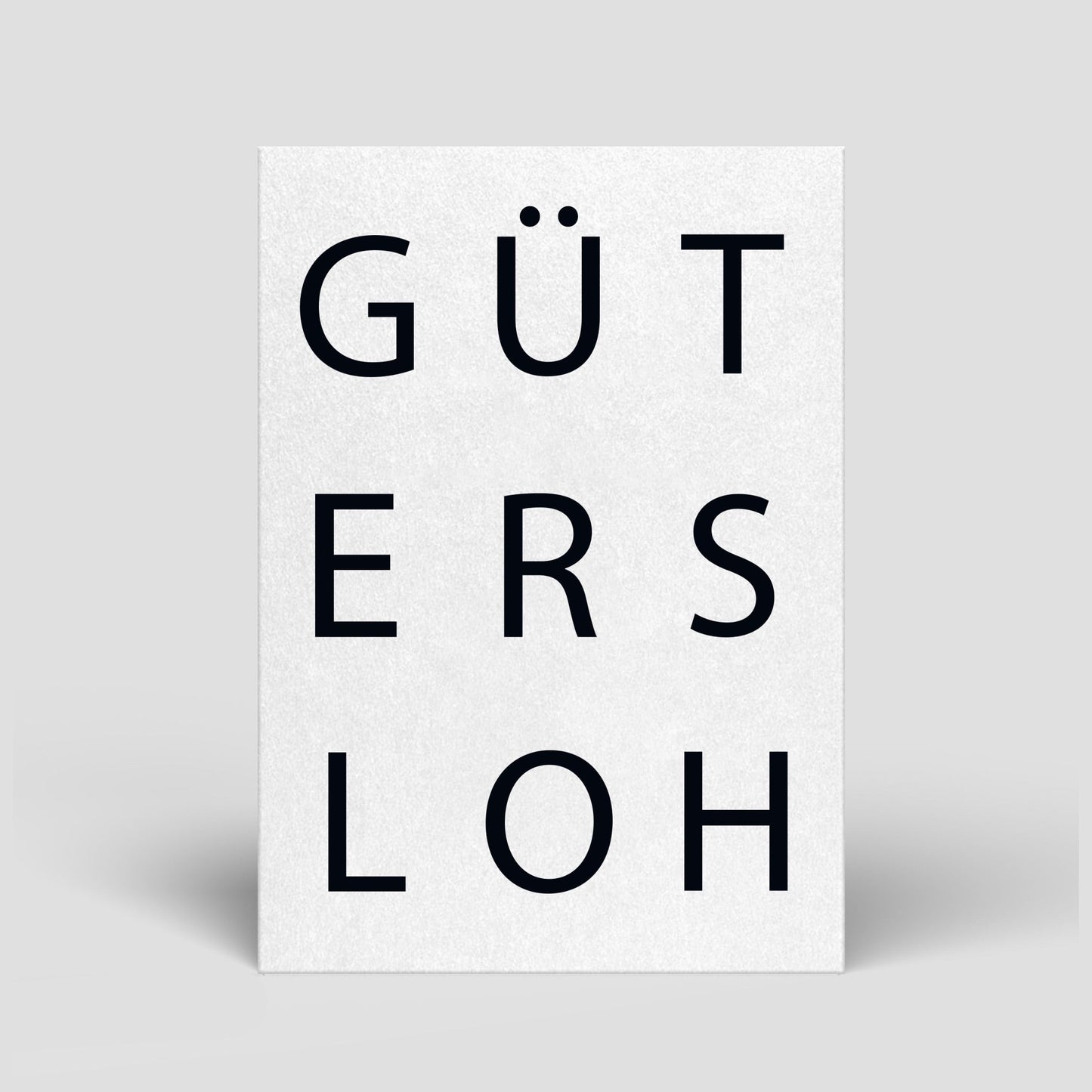 Postkarte Einzug/Umzug/Deko - "Gütersloh" - Naturbedacht kaufen