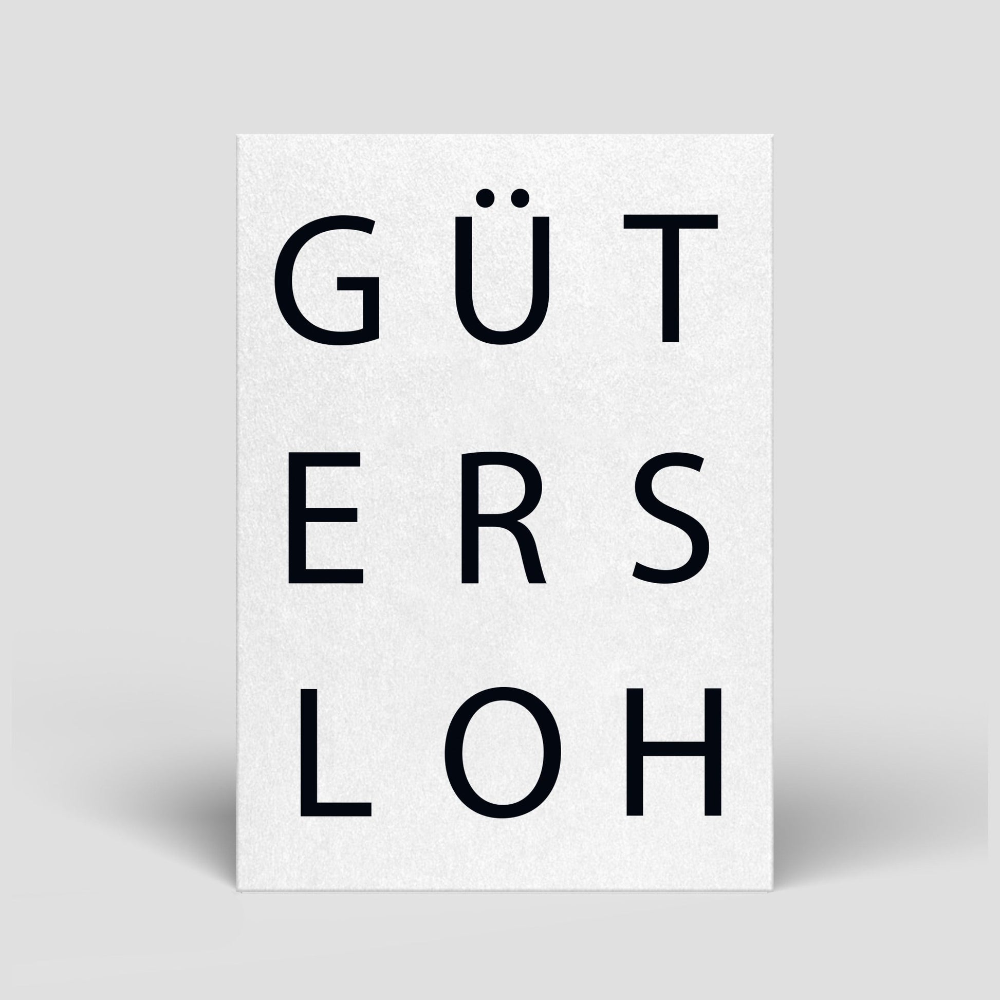 Postkarte Einzug/Umzug/Deko - "Gütersloh" - Naturbedacht kaufen