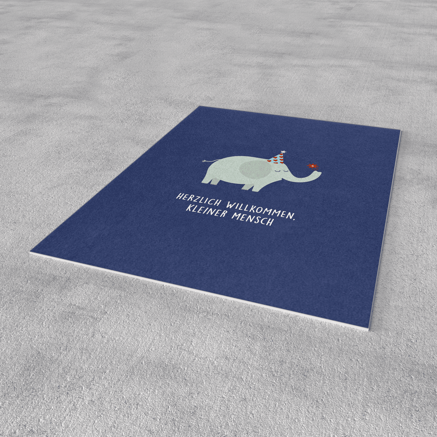 Postkarte - Elefant zur Geburt - Nr. 90 - Naturbedacht kaufen