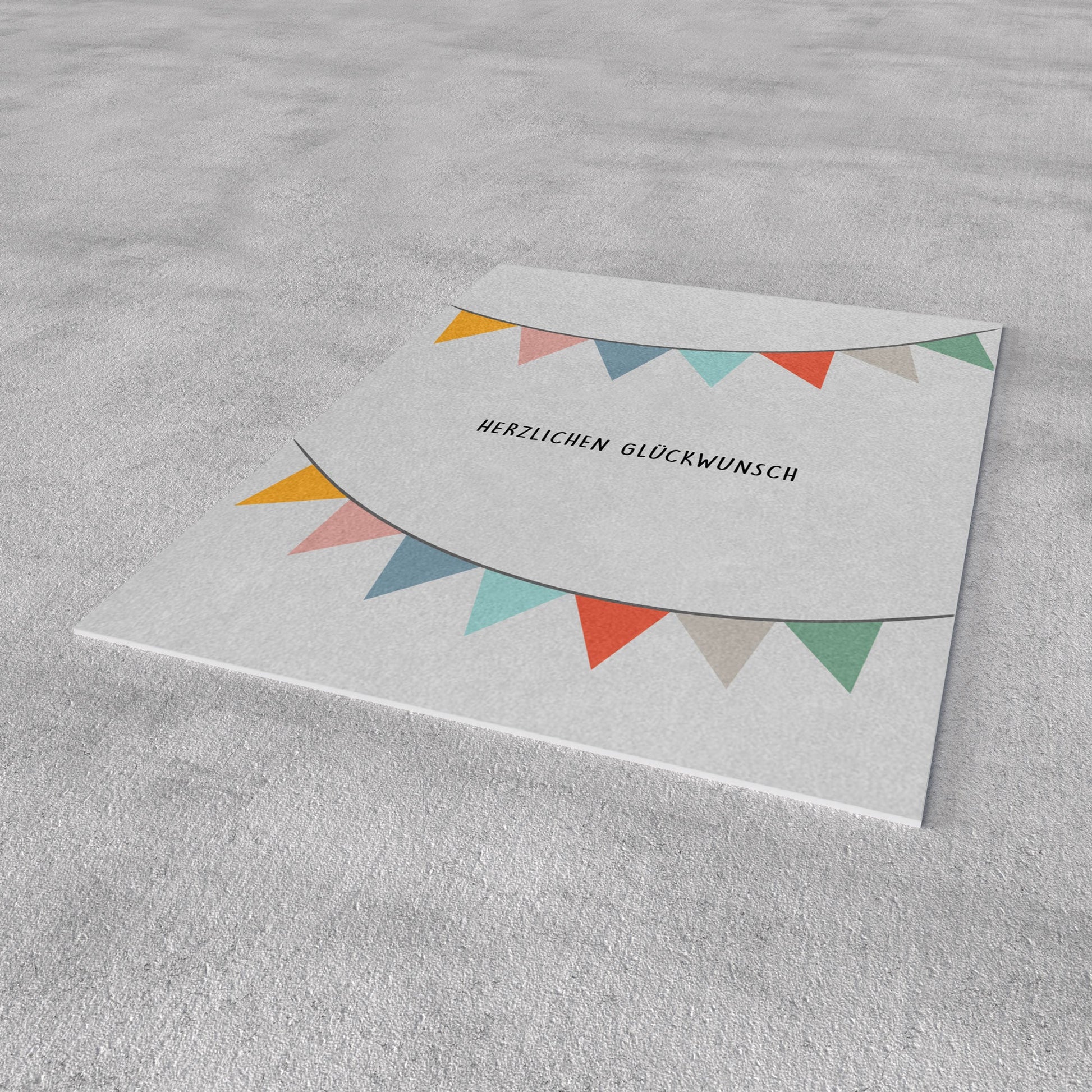 Postkarte - Geburtstag - Girlande - Nr. 81 - Naturbedacht kaufen